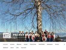 Tablet Screenshot of packersaenger.at